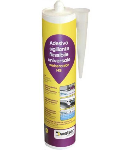 confezione adesivo sigillante webercolor hs