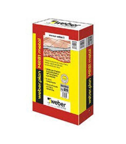 confezione Livellante fibrorinforzato per interni Weberplan MR81 metal