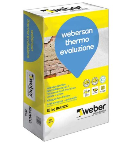 sacco webersan thermo evoluzione