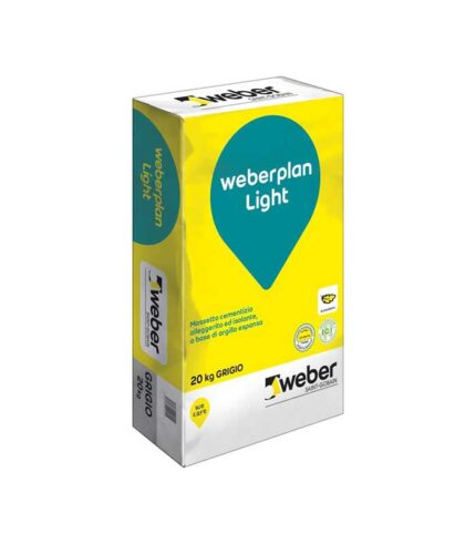 sacco Massetto alleggerito cementizio Weberplan Light