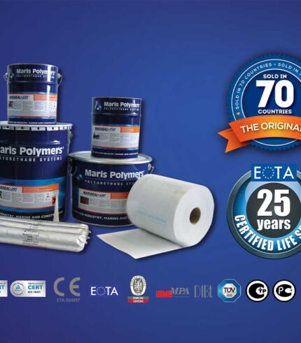 differenti prodotti della gamma maris polymers