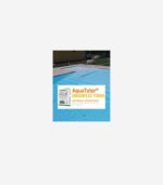 locandina aquatutor grigoflex fibra con piscina di sottofondo