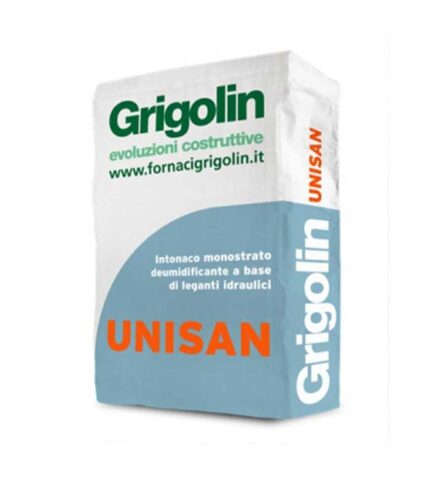 grigolin sacco intonaco monostrato unisan