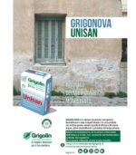 esempio di applicazione dell'intonaco grigonova unisan