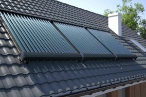pannello fotovoltaico installato su tetto